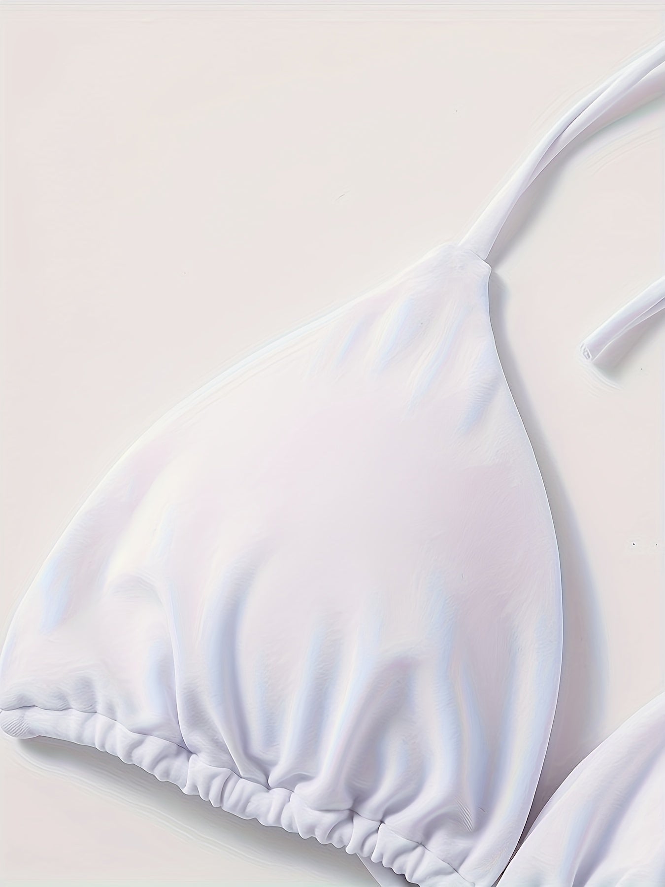 Women's 2 Piece Set Bikini, Halter Bra, V String Bottoms, Women's Swimwear & Clothing