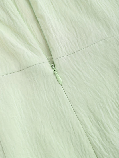 Elegant Bowknot Romper with Tie Waist - Chic Solid Color, V-Neck, Sleeveless Jumpsuit for Women - Perfect for Vacation, Parties & Casual Outfits, Vacation Dress | Bowknot Design | Twist Detail, Bowknot Jumpsuit