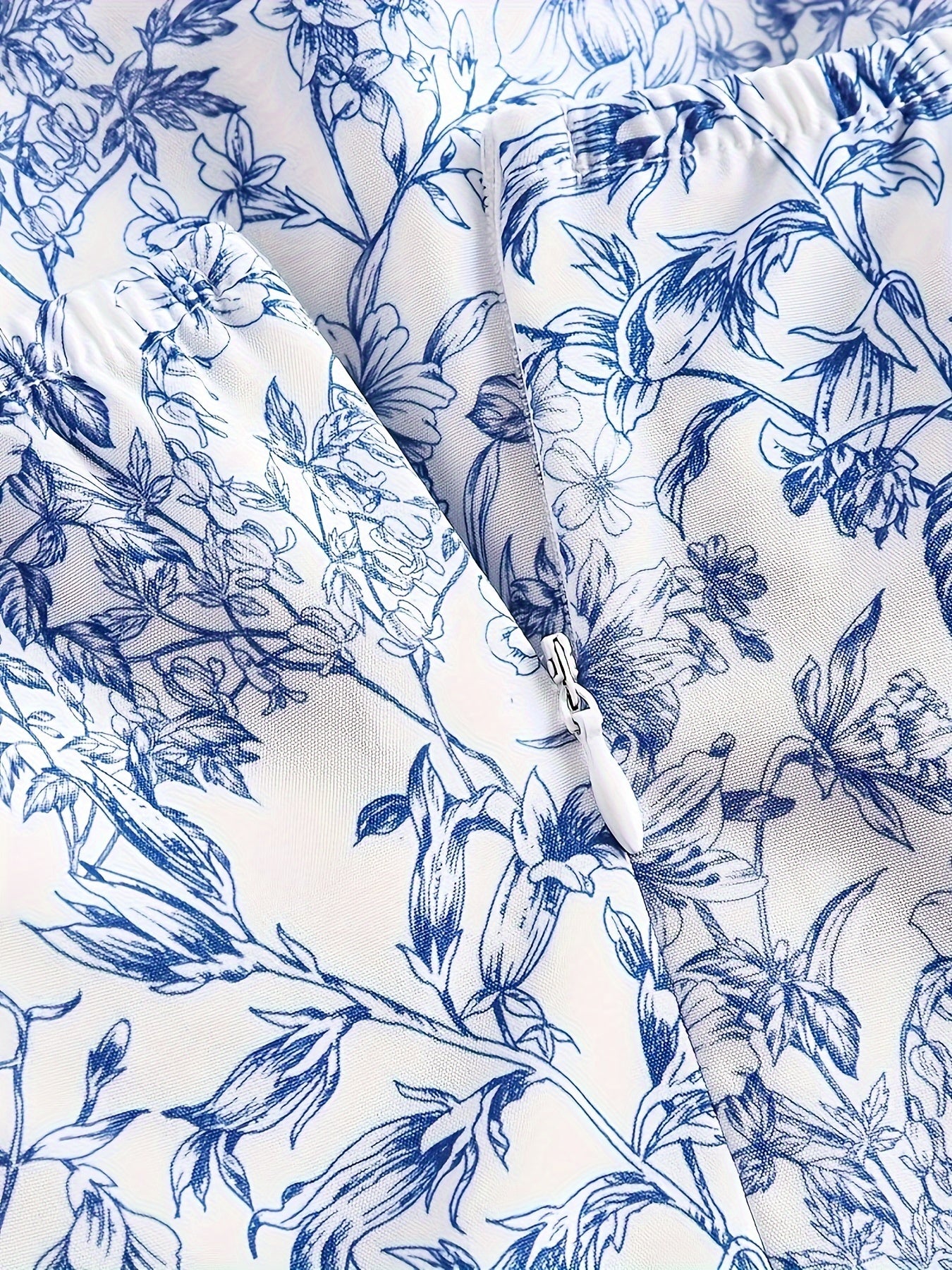 Floral Print Layered Ruffle Hem Halter Dress, Elegant Sleeveless Dress For Spring & Summer, Women's Clothing