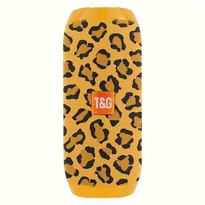 TG117 Portable Wireless Stereo Speaker System - Twin Speaker TWS Technology, Built-in Mic for Hands-Free Calls, FM Radio, TF Card & USB Playback - Perfect for Travel, Outdoor Adventures, and Indoor Entertainment