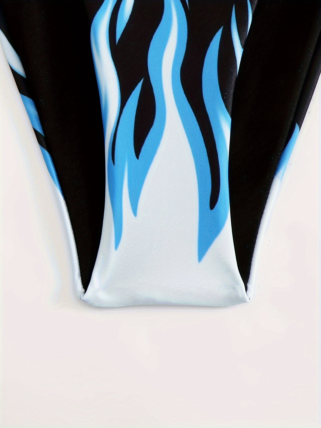 Split-Print Bikini Swimsuit