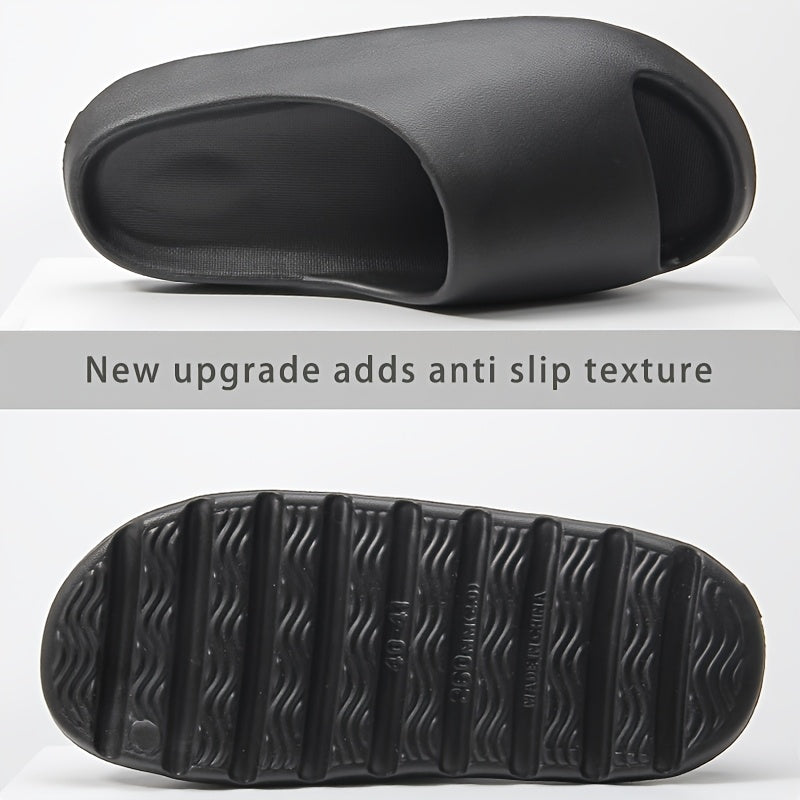 Japanese and Korean Fashion EVA Slippers, Yeezy Couple Style for Men and Women, Soft and Comfortable Elasticity, Stylish Sports Outdoor Indoor Slippers