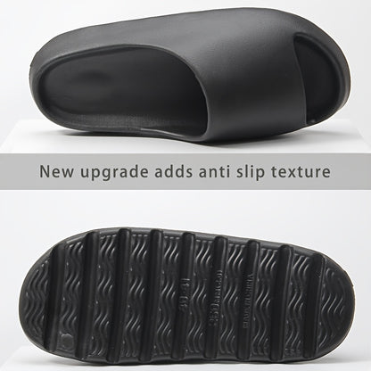 Japanese and Korean Fashion EVA Slippers, Yeezy Couple Style for Men and Women, Soft and Comfortable Elasticity, Stylish Sports Outdoor Indoor Slippers