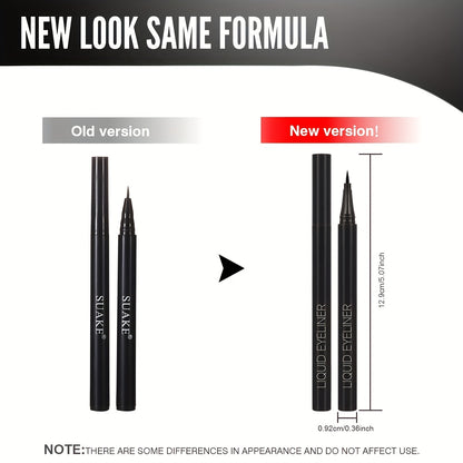 High-Quality Quick-Dry Waterproof Black Liquid Eyeliner Pencil - Sweatproof, Smudge-Proof, Long-Lasting, Easy Precision Application for Stunning Eye Makeup, Eyeliner Waterproof Smudge Proof