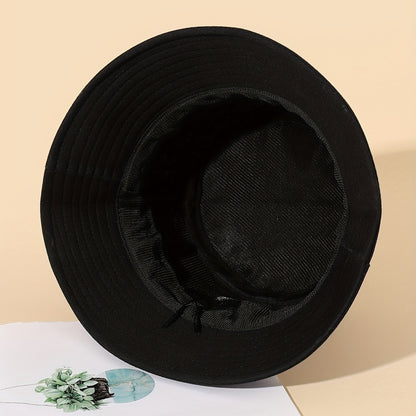 Embroidered Beach Bucket Hat