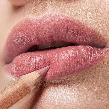 1pc Matte Lipstick & Liner Pen, Waterproof, Long-Lasting, Non-Stick, Berry Shades for All Skin Types, Makeup Pencils for Women, Pudaier