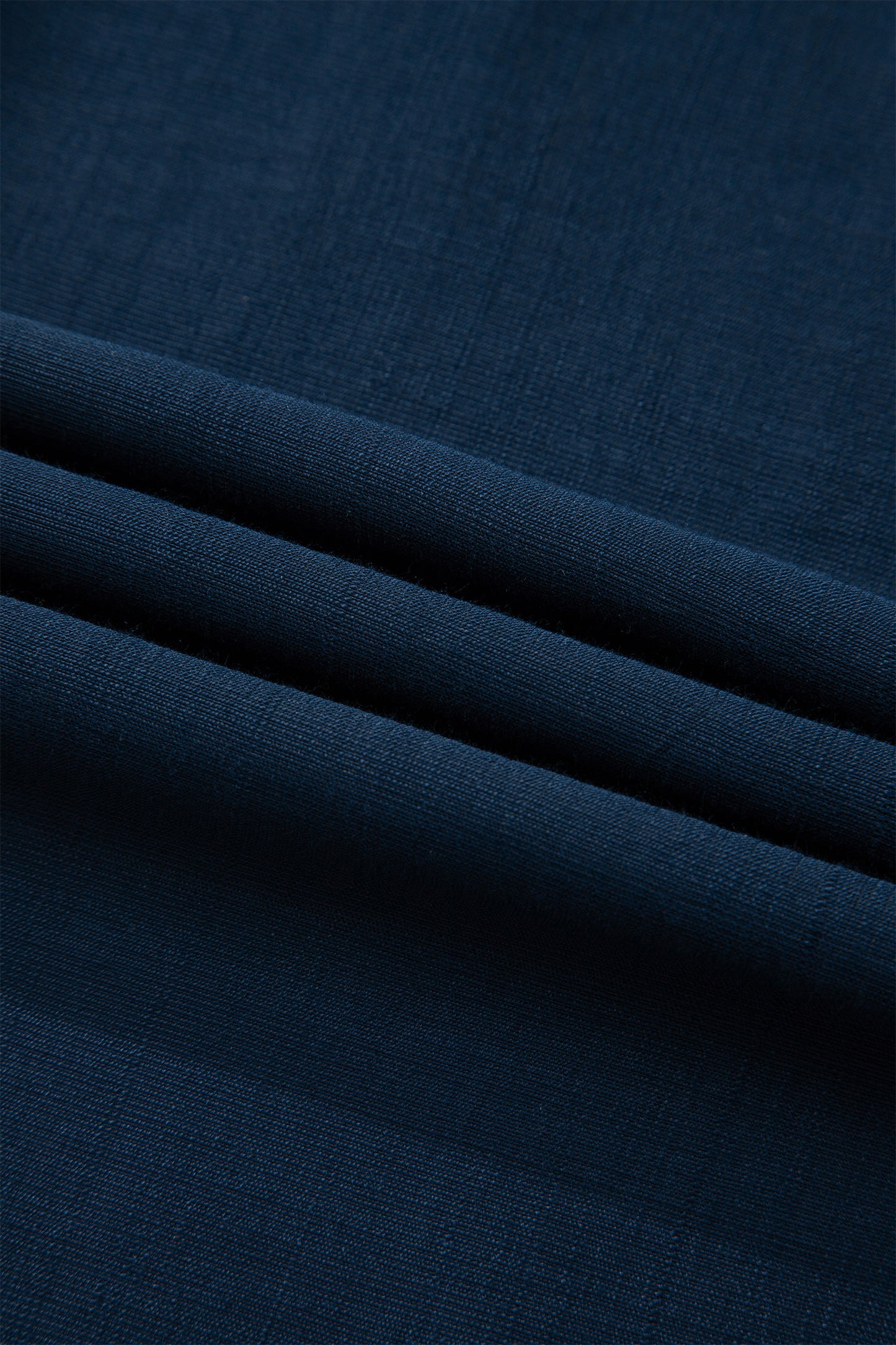 Navy Blue Contrast Leopard Patchwork Collar Plus Size Long Flounce Sleeve Blouse