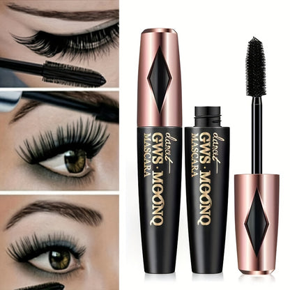 3D Fiber Mascara, Long Black Volumizing Eyelash Extension, Waterproof Eye Makeup Tool