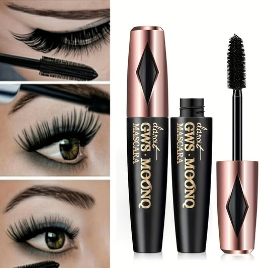 3D Fiber Mascara, Long Black Volumizing Eyelash Extension, Waterproof Eye Makeup Tool