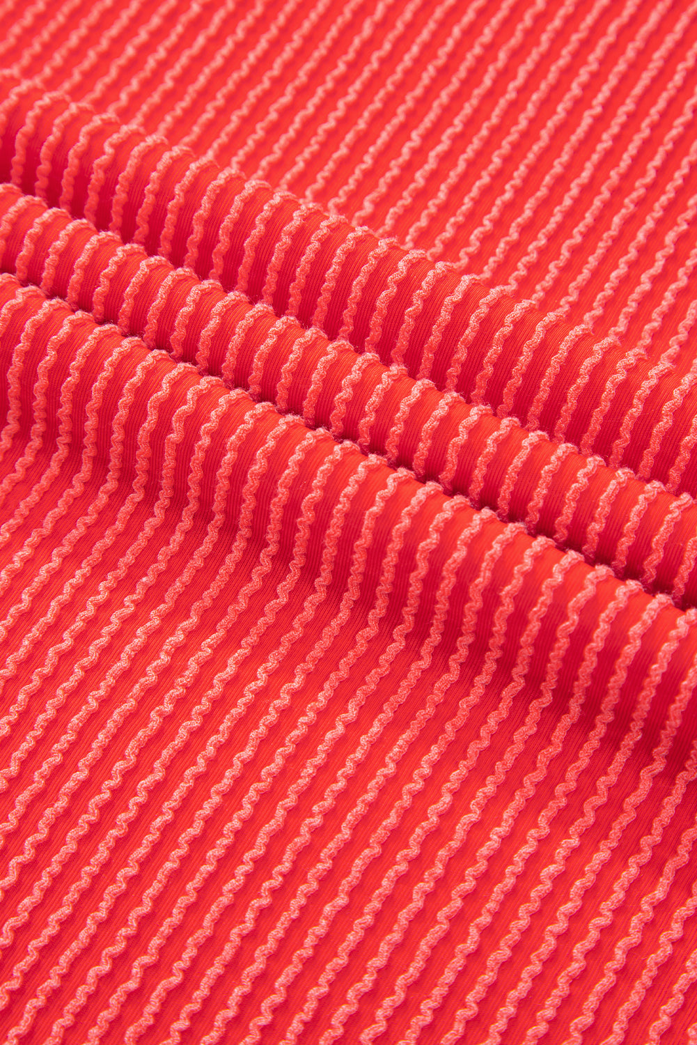 Casual Corded Knit Long Sleeve Top and High Waist Shorts Set