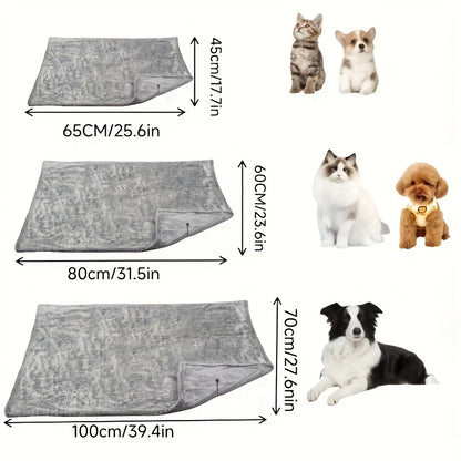Cozy Ultra-Soft Pet Blanket - Premium Sleeping Pad for Kittens & Puppies - Small, Machine-Washable, Snug Bed for Cats & Dogs