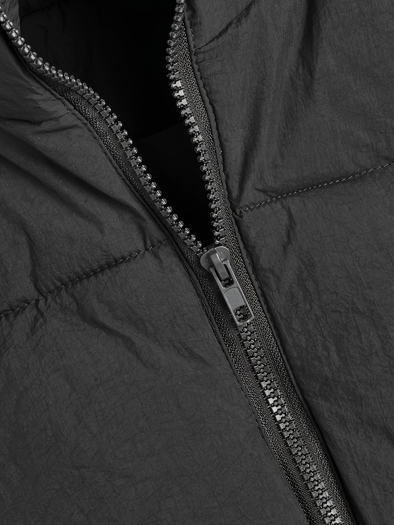 Women'S Elegant High-Neck Padded Vest with Drawstring Detail - Solid Color, Thick Warm Winter Sleeveless Jacket Vest, Casual Streetwear Style, 200g/m² Fabric Weight, Autumn/Winter Essential