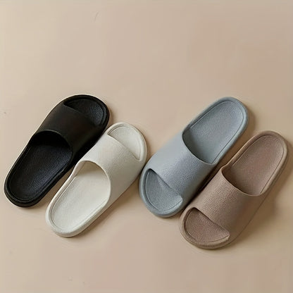 Women'S Thick Sole Non-Slip EVA Slippers Women'S Casual Slip-On Slippers, Beach Indoor and Outdoor Slippers