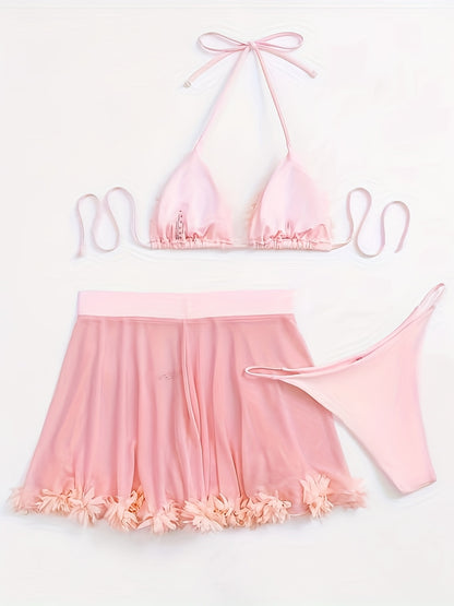 2024 Fashion Sexy Hot Bikini Set with Floral Print