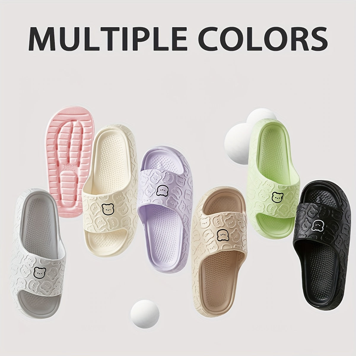 Ultra Comfy Unisex Slippers - Soft Breathable EVA Soles, Non Slip Grip, Open Toe Design for Indoor Outdoor Activities, Perfect for Men and Women - Casual Comfortable Shoes for Relaxation, Travel, and Daily Use