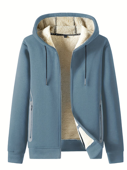Men's Fleece Hooded Jacket
