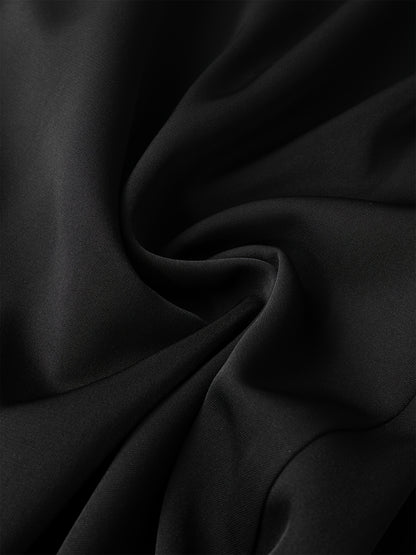 Women'S Autumn New Middle Eastern 3pcs Set: Solid Color Abaya Jacket/Sleeveless Dress/Headscarf, Middle Eastern Arab, Islamic Style Shawl, Ramadan Prayer Dress, Long Skirt LL168, Perfect for Thanksgiving, Women Elegant Winter